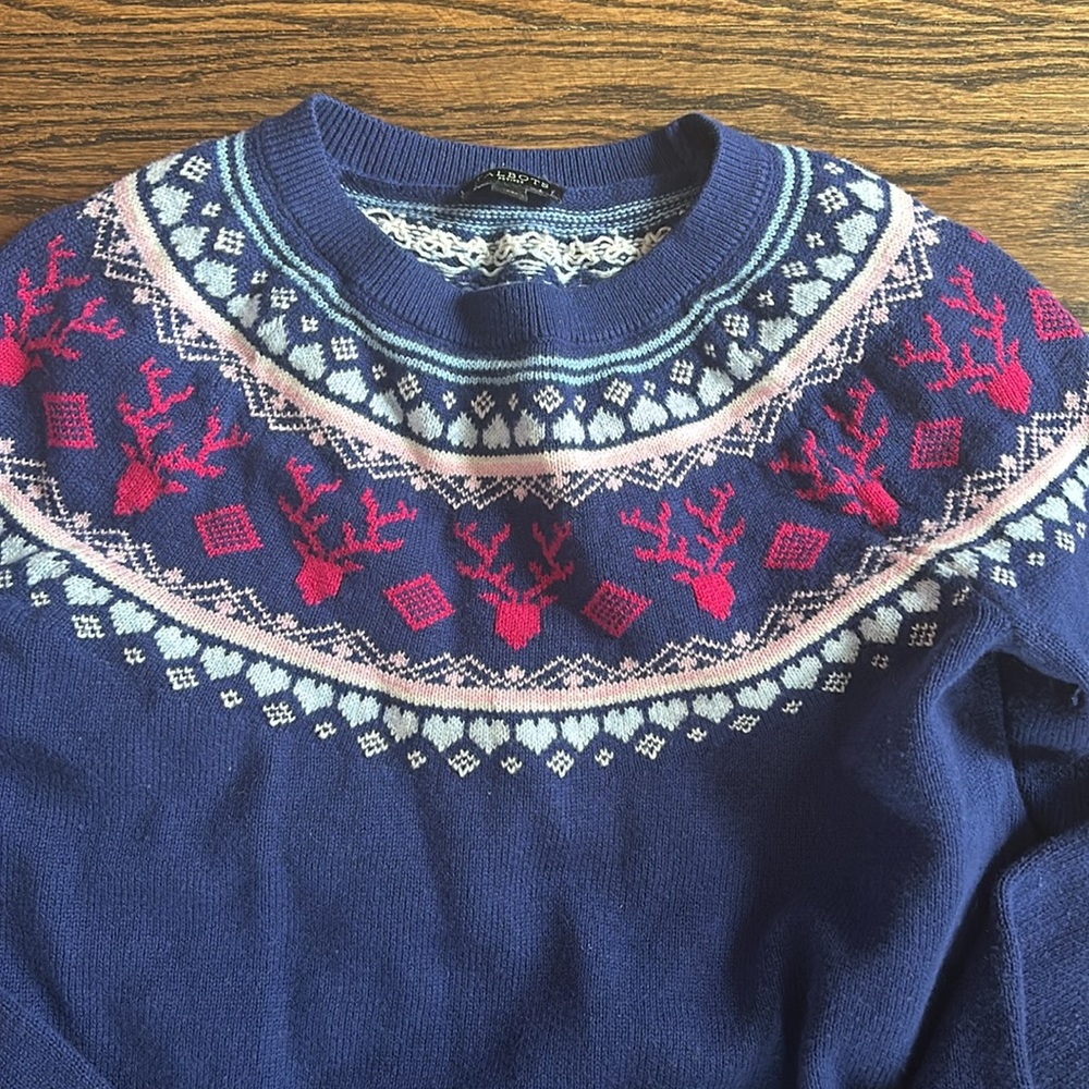 Talbots Fair Isle Sweater🩷❄️ - Picture 2 of 6